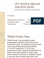 Drainase Waduk Krueng Neng Finish