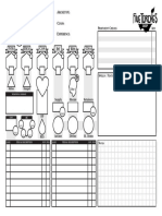 Five Torches Deep RPG (Digital) - Character Sheet