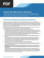 Huawei SD-WAN Solution Datasheet