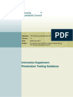 Penetration Testing Guidance v1 1