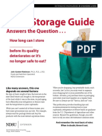 Food Storage Guide: Answers The Question - .