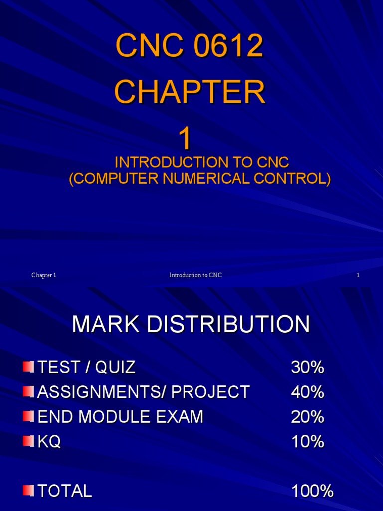 CNC Basics: Introduction to Computer Numerical Control | PDF ...