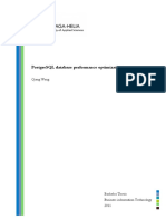 PostgreSQL Database Performance Optimization