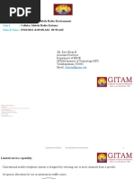 Uniqueness of Mobile Radio Environment: Cellular Mobile Radio Systems: 25/01/2021 & 09:00 AM - 09:50 AM