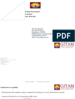 Uniqueness of Mobile Radio Environment: Cellular Mobile Radio Systems: 25/01/2021 & 09:00 AM - 09:50 AM