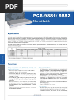 Ethernet Switch: Application