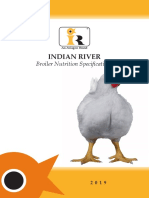 Indian River: Broiler Nutrition Specifications