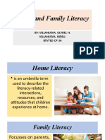 Home and Family Literacy