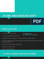 Atoms and Radioactivity