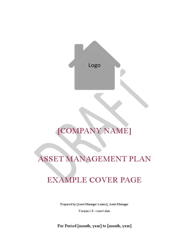Asset Management Plan Overview | PDF | Lease | Budget