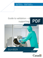Guide To Validation - Drugs and Supporting Activities: June 29, 2021