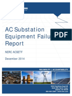 Ac Substation Equipment Failure Report Nerc Com