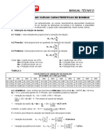 Manual Técnico: Alterações Nas Curvas Características de Bombas