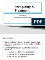Chapter One Water Quality Pollution and Analysis