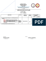 Intervention Plan: Rajah Cabungsuan Integrated School