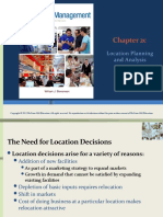 Chapter 2c: Location Planning and Analysis