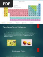 Fenômenos Físicos e Químicos (2)