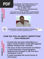 PROJECTS Presentation_16 Days of Activism Campaigns_Kariba_R