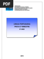 prova 6 ano