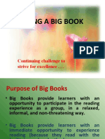 Making A Big Book: Continuing Challenge To Strive For Excellence - .