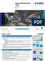 2019 CIMIC Group Full Year Investor Presentation - 4 February 2020