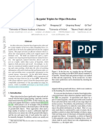 Centernet: Keypoint Triplets For Object Detection