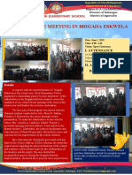 Minutes of The Meeting of Brigada Eskwela
