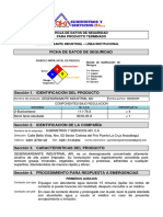 Hoja de Seguridad Desengrasante Aki