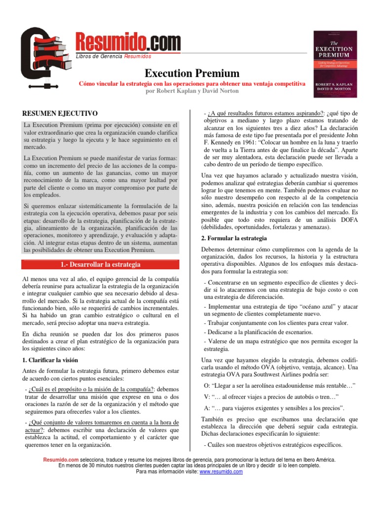 562 Execution Premium PDF Presupuesto Planificación