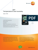 Mini Data Logger Temperature and Humidity: Testo 174H