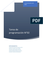 Tarea de Programacion 2