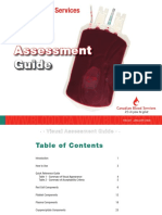 Visual Assessment Guide: Canadian Blood Services