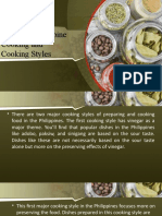 Basics of Philippine Cooking and Cooking Styles Basics of Philippine Cooking and Cooking Styles