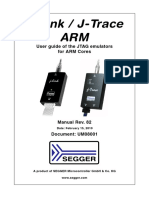 J-Link / J-Trace ARM: User Guide of The JTAG Emulators For ARM Cores