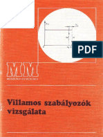 (Műszerek És Mérések Sorozat) Vajda Aurél - Villamos Szabályozók Vizsgálata