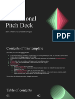 Easy & Professional Pitch Deck