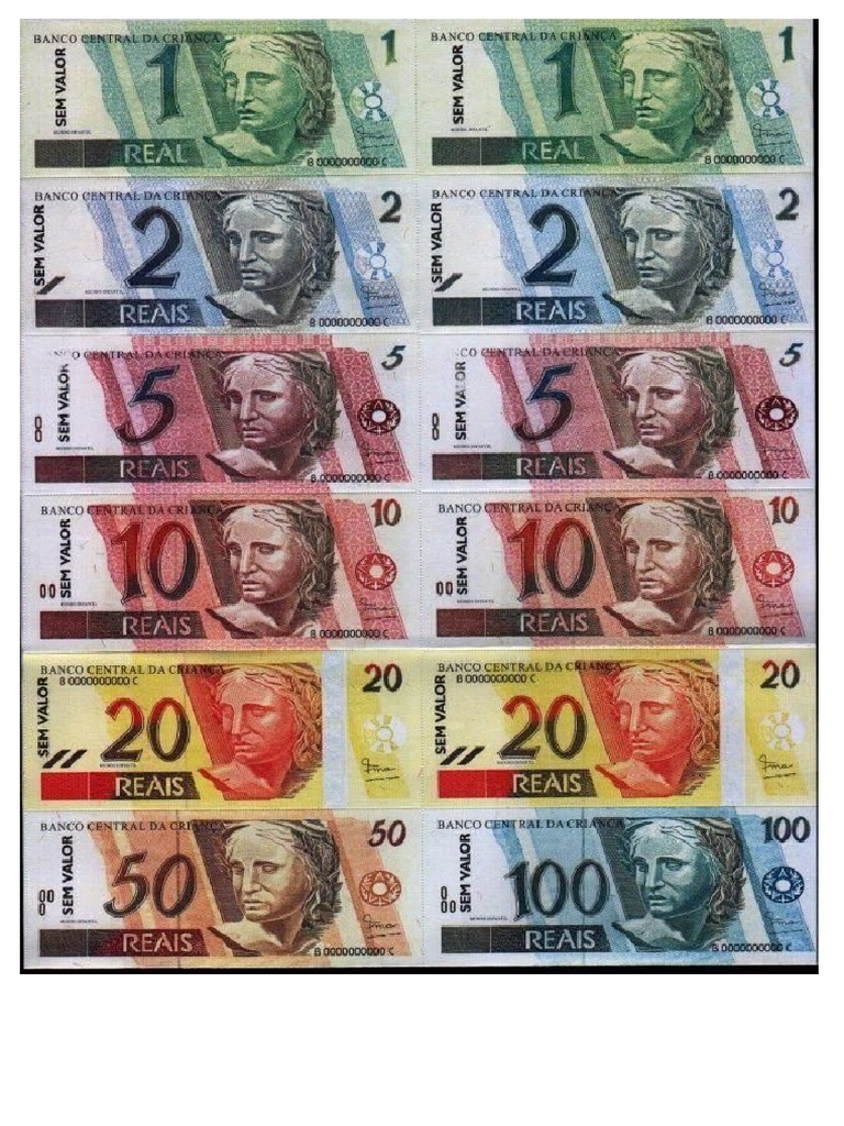 DINHEIRO PARA Imprimir | PDF