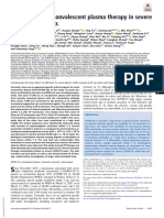 Effectiveness of convalescent plasma therapy i