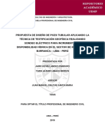 Diseño de Pozos para Barranca Uni PDF