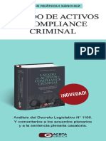 Lavado de Activos y Compliance Criminal