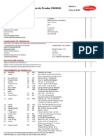 Datos de Prueba 3349040: Especificacion de La Bomba