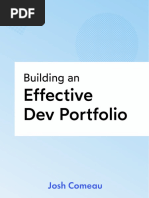 Building An Effective Dev Portfolio