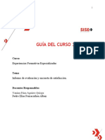 Guía de evaluación y encuesta de satisfacción de prácticas profesionales