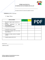 Rubrica Descomposicion de Numeros