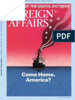 Foreign Affairs - March and April 2020