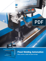 Fixed Welding Automation: Where Precision, Quality and Speed Converge