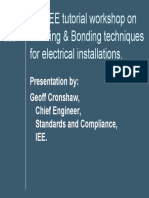 52265167 IEE Earthing Bonding Tutorial (1)