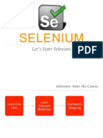 Selenium: Let's Start Selenium