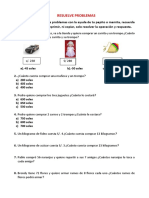 Resuelve problemas matemáticos básicos