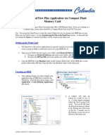 Loading A Panelview Plus Application Via Compact Flash Memory Card